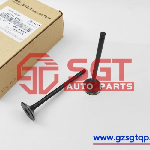 222112F000/进气排气阀/22211 2F000 Genuine Hyundai / KIA VALVE-INTAKE