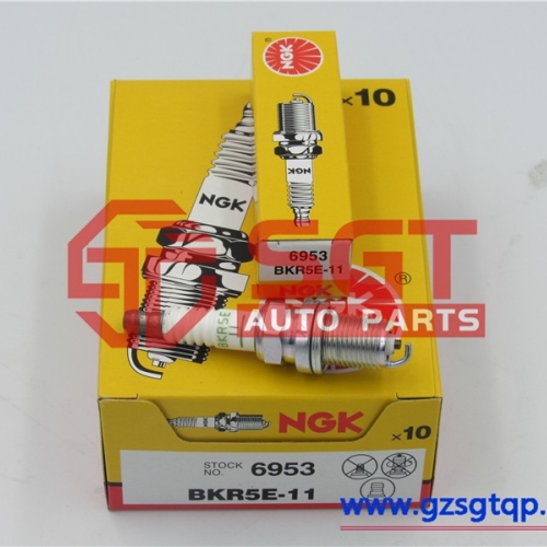 BKR5E-11 6953/火花塞/Spark plug NGK V-Line resistor 19mm long thread 14mm  BKR5E11 6953 91597 1662