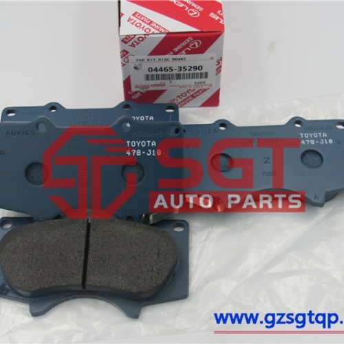 04465-35290/刹车片/for Toyota front brake pads for 2002-2009 4Runner and 2007-2014 FJ Cruiser. 0446535290