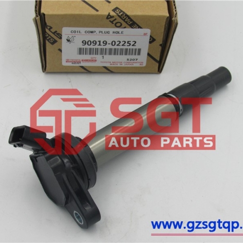 90919-02252/点火线圈/Four ignition coils for Toyota Corolla, Prius, Scion xD 1.8L L4, Yaris, and RAV4 9091902252
