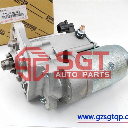 28100-0L041/起动机/STARTER MOTOR FOR TOYOTA 4 RUNNER LAND CRUISER HIACE Hilux 2.5 3.0 DIESEL D-4D 281000L041