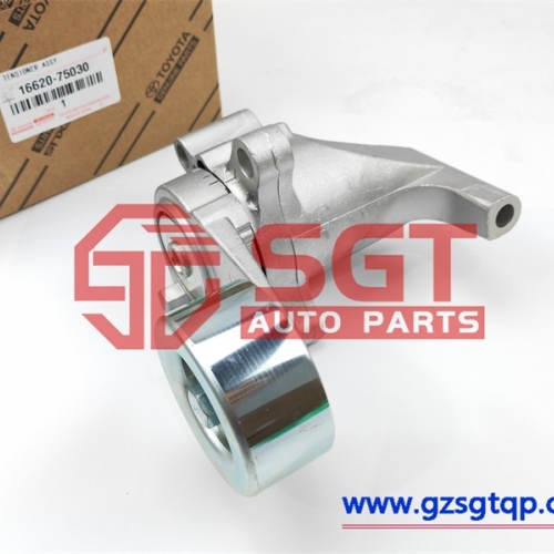 1662075030/TOYOTA/发动机涨紧轮/16620-75030/TENSIONER ASSY, V-RIBBED BELT