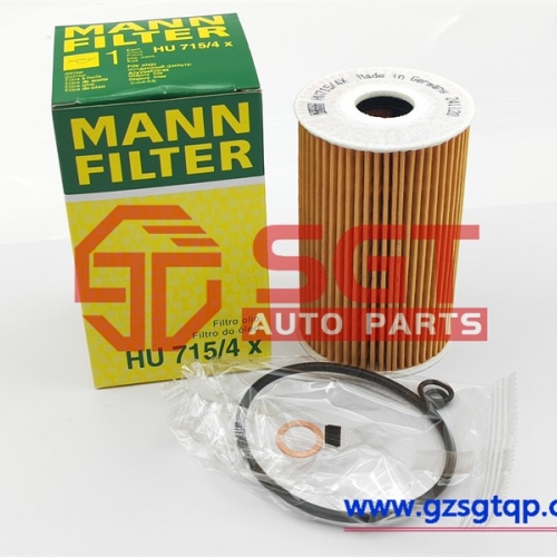 HU715/4X/机油过滤器/MANN HU715/4X Oil Filter BMW OEM 11421716192 - 11421743398